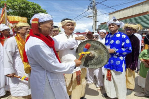 Cham ethnic people celebrate Kate Festival