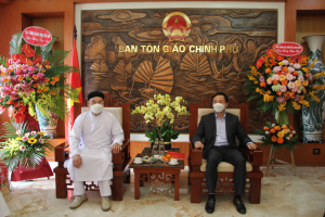 Religious organizations extend Tet greetings to Government Religious Committee