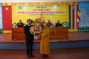 VBS in Ha Tinh review Buddhist affairs 2022