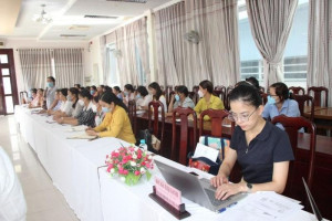 Training on communication and advocacy work in ethnic and religious women in An Giang