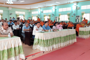 Dissemination of religious law & Buddhist Charter to Buddhists in Vinh Long