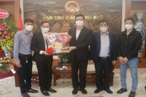 Government Religious Committee official receives Baptist Church delegation ahead of Tet holiday