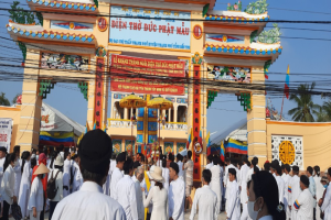 Caodai parish in Ben Tre inaugurates new Divine Goddess worshipping temple