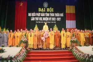 Buddhist Sangha in Hue city convenes 8th congress