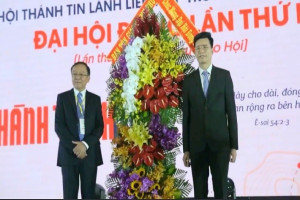 Government Religious Committee offical extends congratulations to 1st congress of Vietnam United Gospel Outreach Church