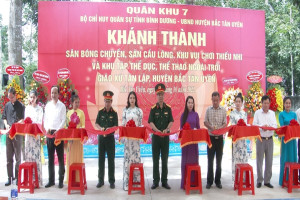 Sport complex in Tan Lap parish inaugurated