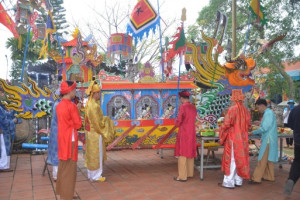 Cau Ngu festival in Thanh Hoa province’s Hau Loc district