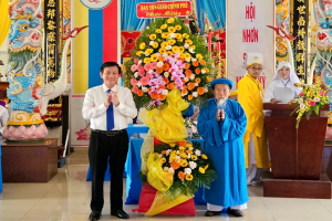 Government Religious Committee official attends 6th congress of Ban Chinh Caodai Church