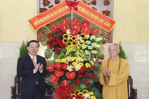 State leader extends greetings on Lord Buddha’s birth anniversary