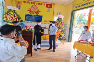 New chapter of Pure-land Buddhist Association in Tien Giang established