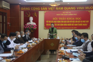 Seminar on religious practices & national culture preservation by Oversea Vietnamese