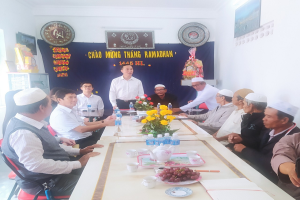 GCRA leader extends Tet greetings to religious organizations in Ninh Thuan, Binh Thuan, Ho Chi Minh City