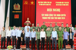 Training conference on human rights held in Can Tho