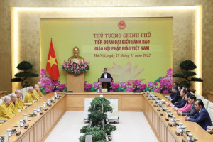 PM Phạm Minh Chính receives VBS leaders