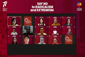 Young Buddhist Associations of Indonesia and Malaysia Hold Online Forum on the Dangers of Radicalism and Extremism