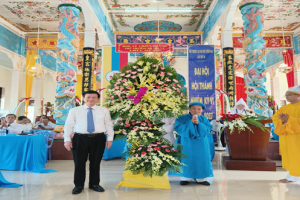 Government Religious Committee official attends 6th congress of Ban Chinh Caodai Church